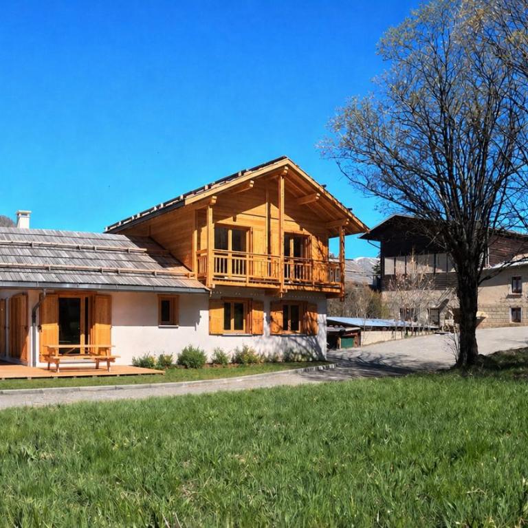 Chalet de charme 8 pers Vue montagne Terrasse Queyras - Chalet - 16