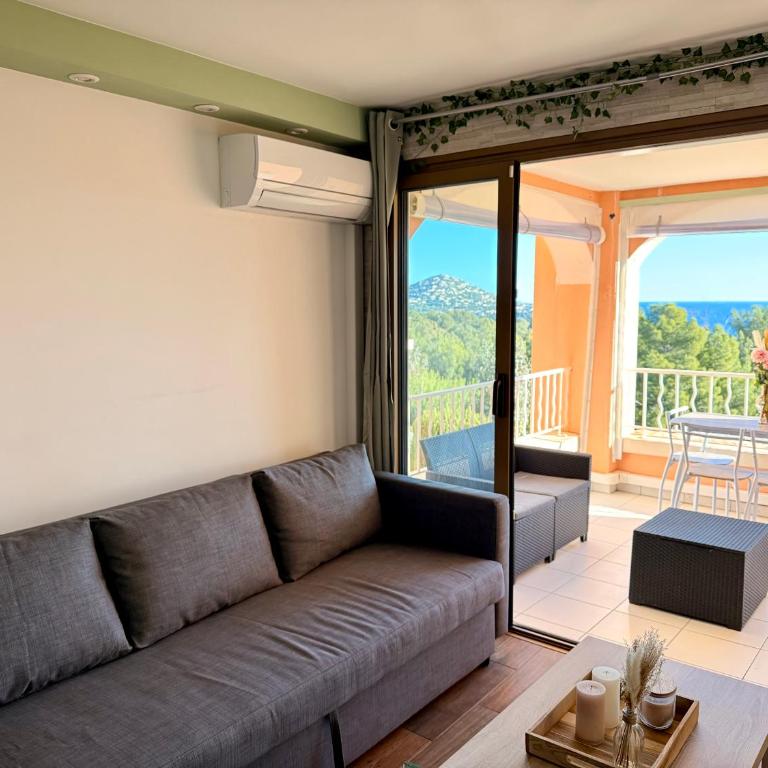 Le Panoramique Cap Esterel vue mer - Apartment mit 1 Schlafzimmer - 4