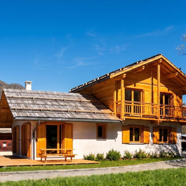 Chalet de charme 8 pers Vue montagne Terrasse Queyras - Chalet - 2
