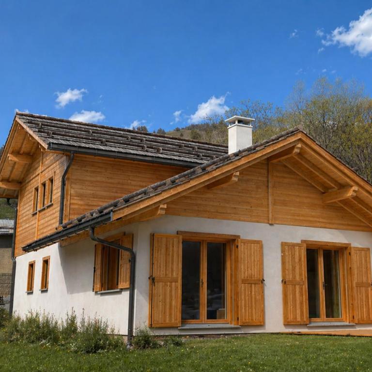 Chalet de charme 8 pers Vue montagne Terrasse Queyras - Chalet - 3