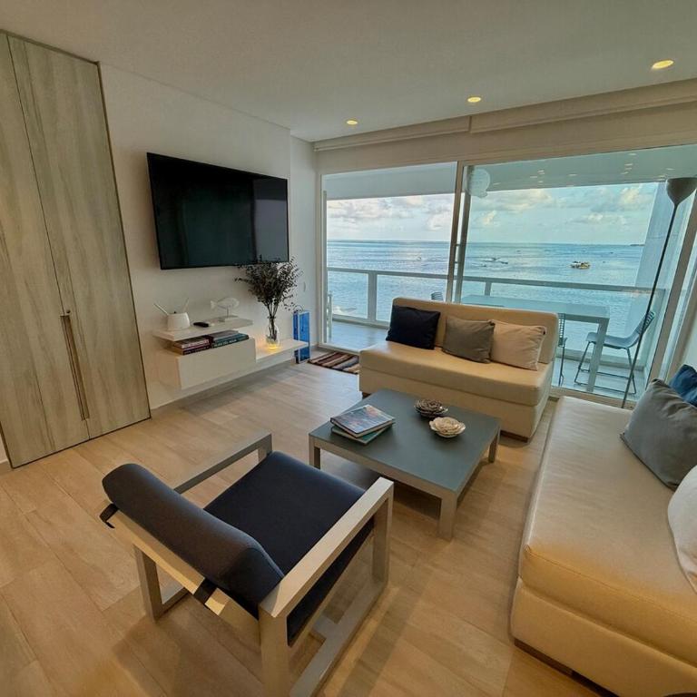 Lujoso apto con balcón, vista al mar y playa privada - Apartamento Deluxe de 2 dormitorios con vistas al mar - 21