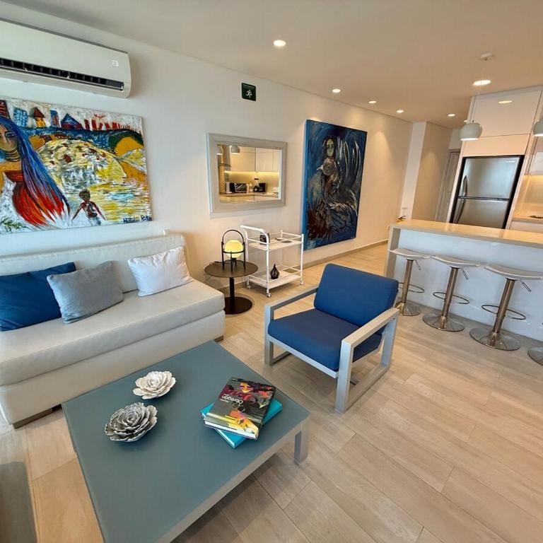Lujoso apto con balcón, vista al mar y playa privada - Apartamento Deluxe de 2 dormitorios con vistas al mar - 20