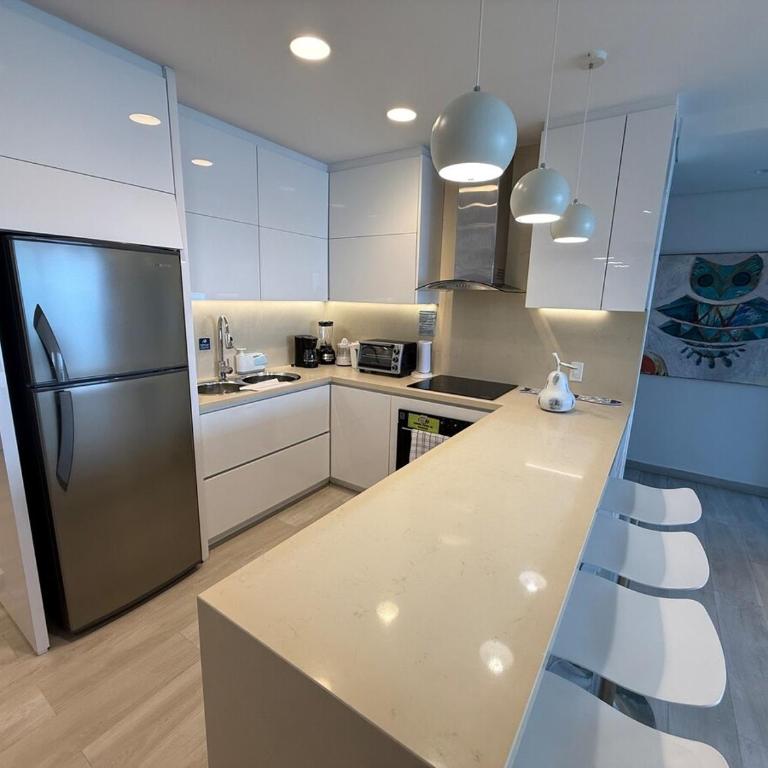 Lujoso apto con balcón, vista al mar y playa privada - Apartamento Deluxe de 2 dormitorios con vistas al mar - 19