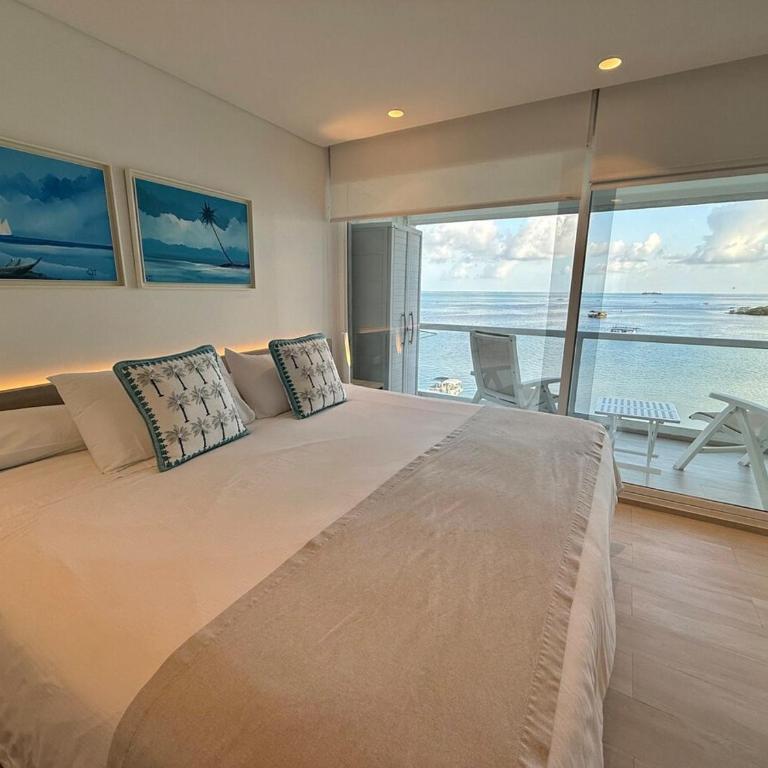 Lujoso apto con balcón, vista al mar y playa privada - Apartamento Deluxe de 2 dormitorios con vistas al mar - 16