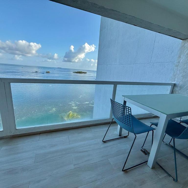 Lujoso apto con balcón, vista al mar y playa privada - Apartamento Deluxe de 2 dormitorios con vistas al mar - 7