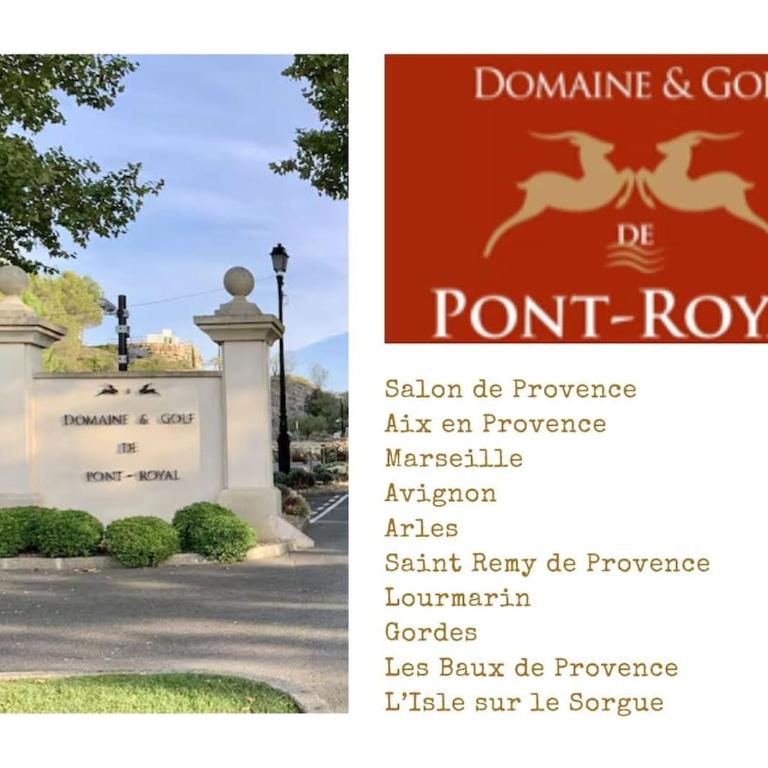 Maison Pont Royal l 6 pers l Pisc l Jardin l Golf - Maison 2 Chambres - 13