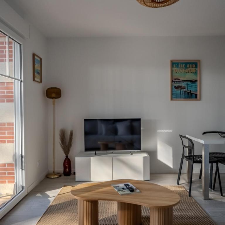 Appartement entre Terre et Mer - Appartement 1 Chambre avec Balcon - 13