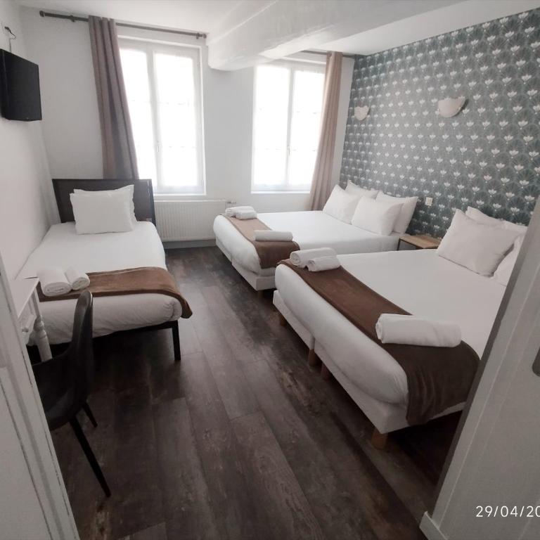 Les Cascades - Hôtel de Charme - Chambre Quintuple / Quadruple - 4