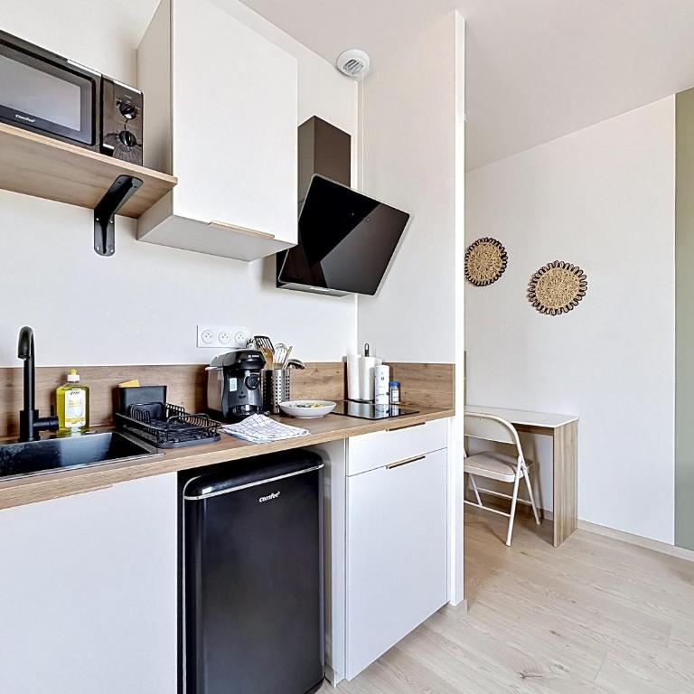 Studio en centre-ville ! Hyper lumineux ! - Appartement 1 Chambre - 6