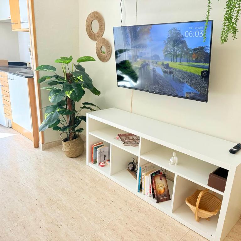 Apt con chill-out, piscina en la azotea a 5 min de la playa y parking privado - Estudio con terraza - 8