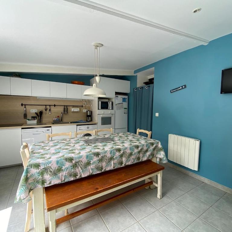 Maison avec grande terrasse arborée, au coeur de Berck-Plage, à 500m de la plage - Maison 3 Chambres - 59