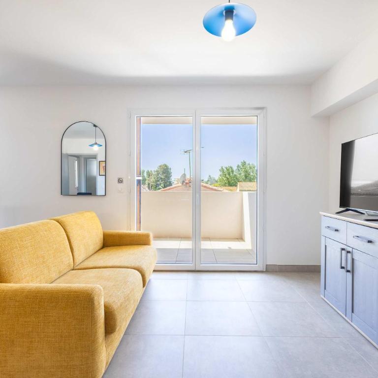 F3 Confort & Piscine 300m de la Plage - Apartamento - 8