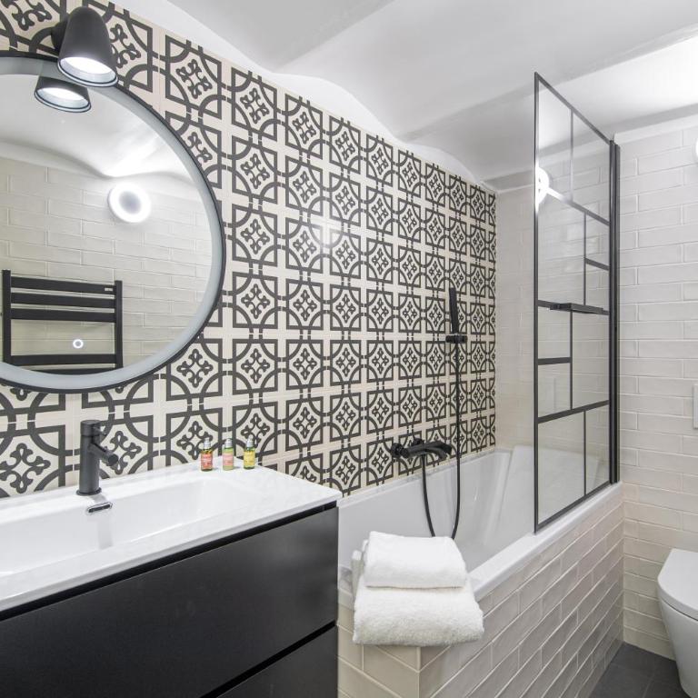 La librairie parisienne-Convention, Porte de Versailles - Appartement avec Douche - 14