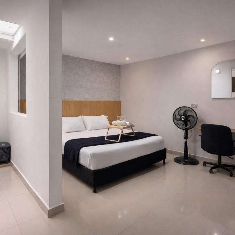 Apartaestudio en Laureles-plaza mayor-Av 33-laundry-wifi - Studio - 4