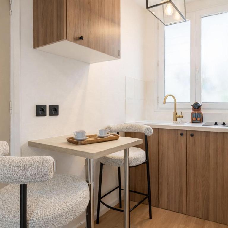 Montparnasse - Deluxe studio for couples, central Paris - Studio - 12