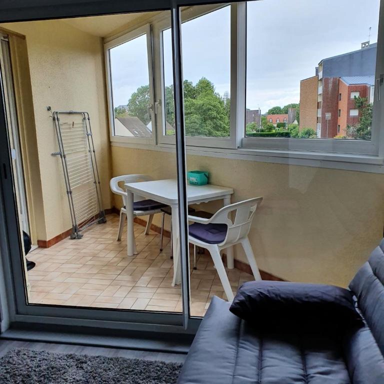 cozy apartment - Apartment mit 1 Schlafzimmer und Gartenblick - 8