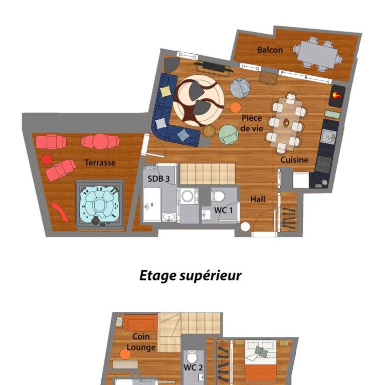 Apartment Hogolyo - Appartement 2 Chambres - 17