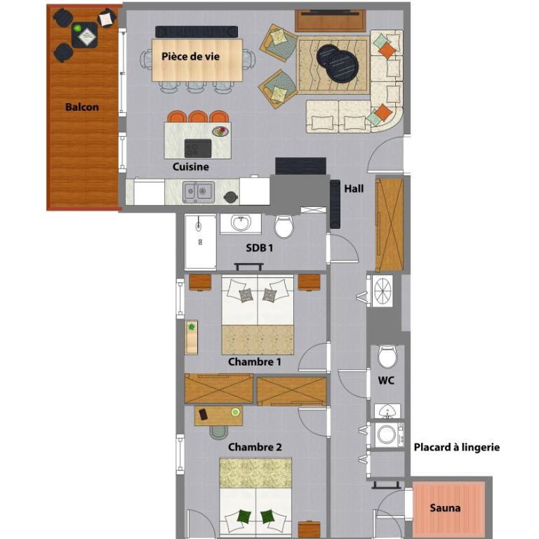 Apartment Sycamore - Apartment mit 3 Schlafzimmern - 19