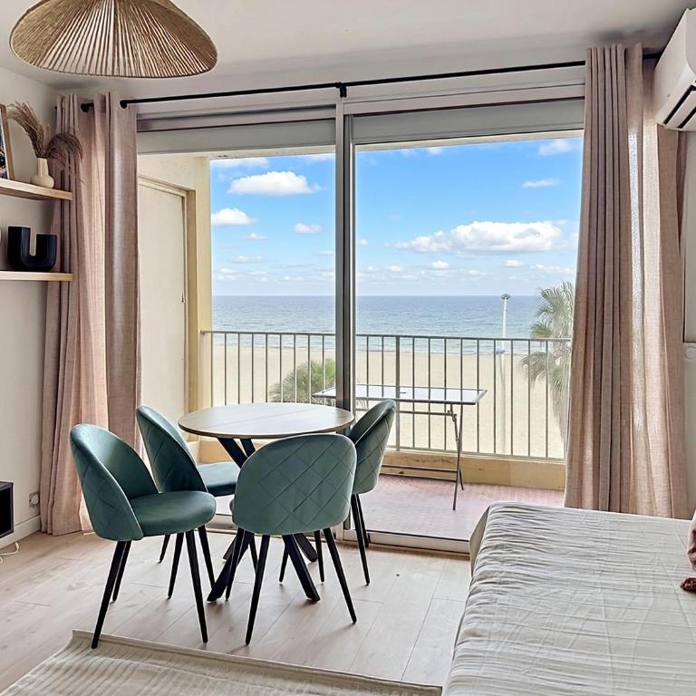 Vue mer exceptionnelle - Terrasse vue plage - Climatisation - Appartamento con 1 Camera da Letto - 1