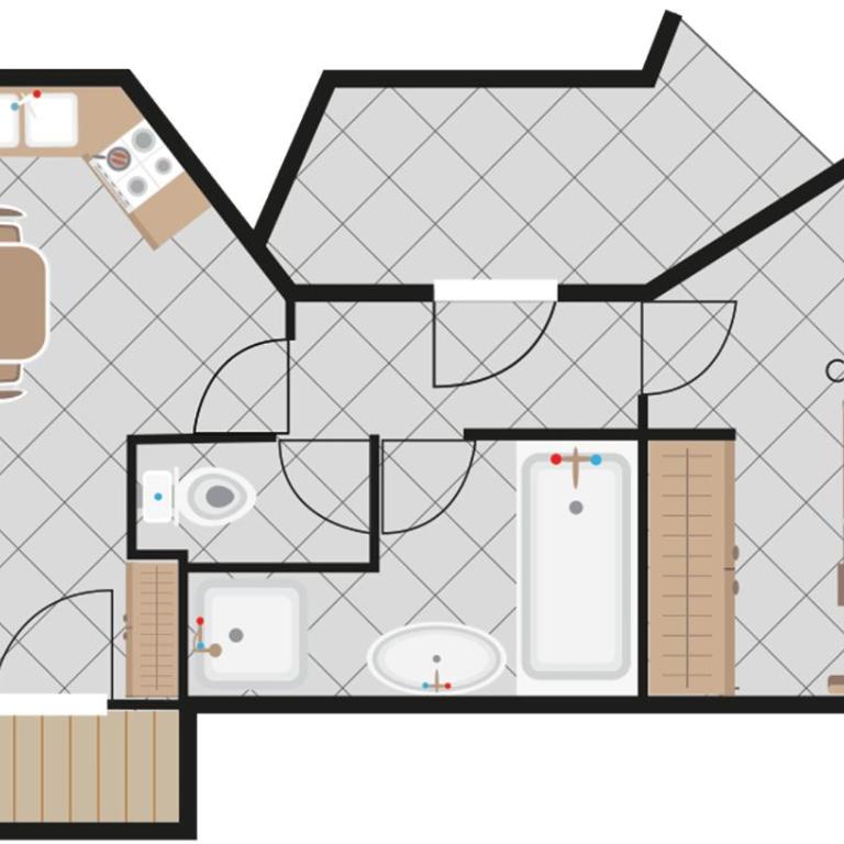 Chalet Rochebrune - Apartment Mont-Chery - Apartamento de 1 dormitorio - 13