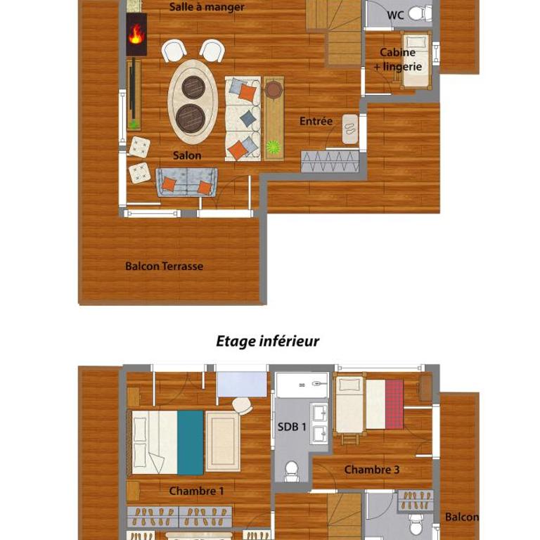 3-bedroom Duplex Apartment, Ski in-out - Appartement 3 Chambres - 25