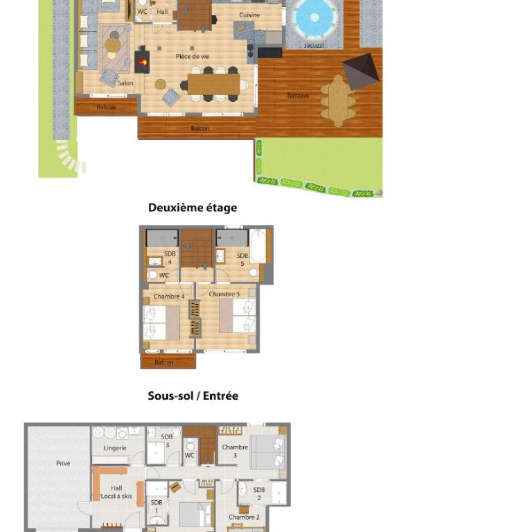 Chalet Mirage - Maison 5 Chambres - 34