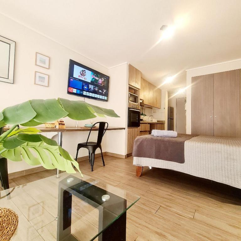 Deptos Estudios y de 2 dormitorios, Central, San Martin 2426. Sector Mall Plaza, Cowork y Factura. - Studio with Sofa Bed - 17