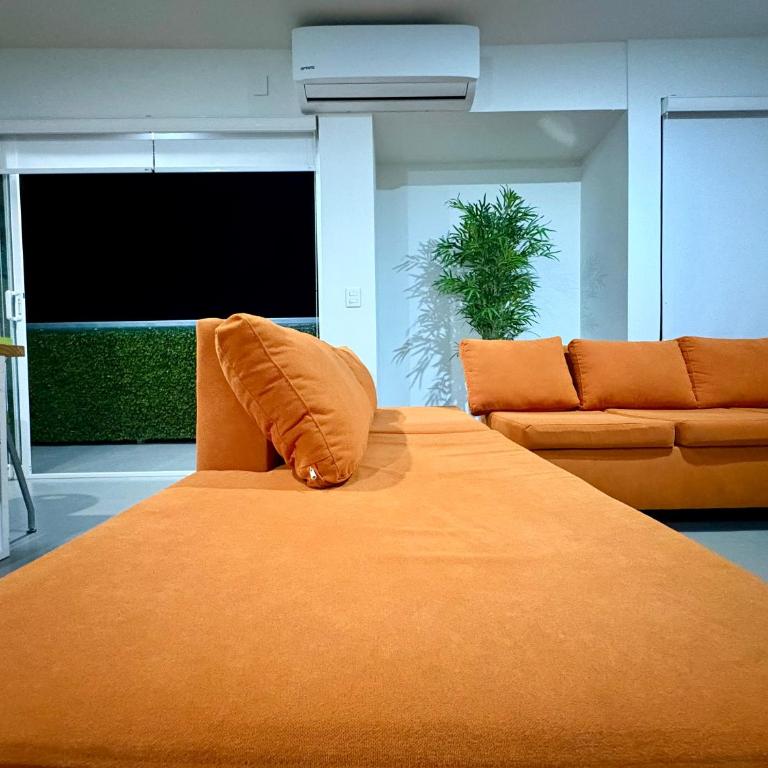 Departamento con BONITA VISTA , BALCÓN y ALBERCA !! en CERRITOS - 406 A - - Two-Bedroom Apartment - 5