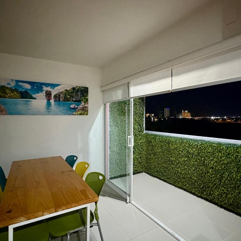 Departamento con BONITA VISTA , BALCÓN y ALBERCA !! en CERRITOS - 406 A - - Two-Bedroom Apartment - 9