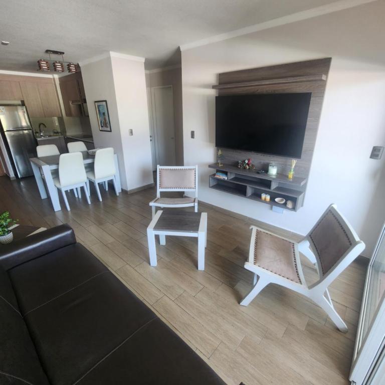 Depto Reñaca hermoso metros de la playa - One-Bedroom Apartment - 8