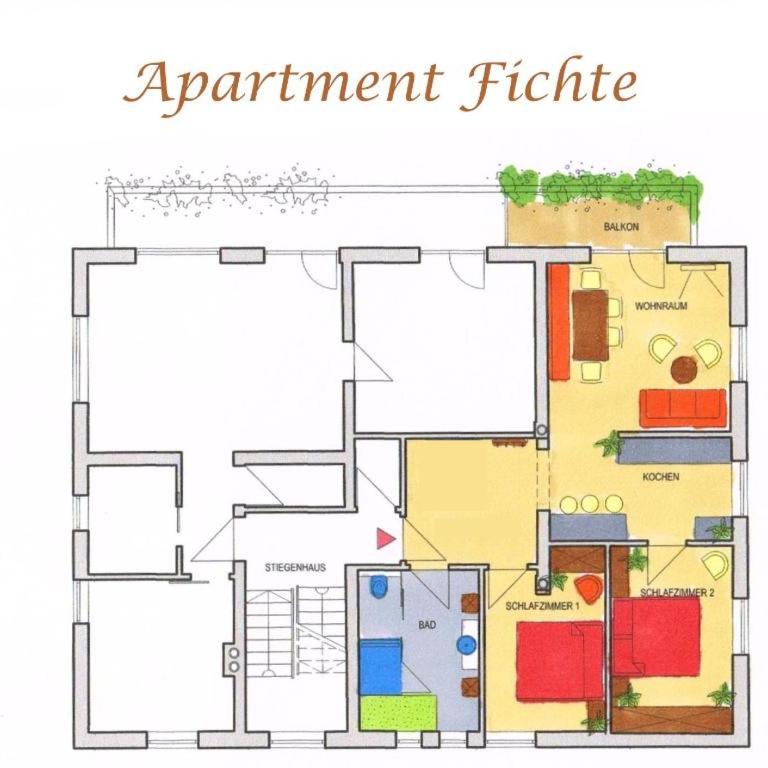 Apart Konrad - Apartment mit 2 Schlafzimmern und Bergblick - 1