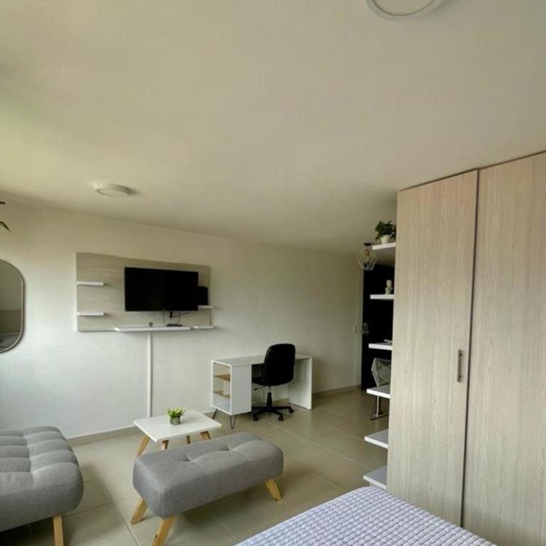 Premium white loft in Medellín - Apartamento de 1 dormitorio - 7