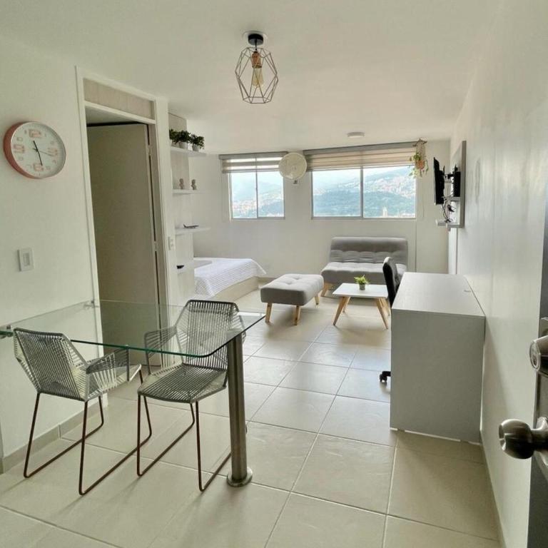 Premium white loft in Medellín - Apartamento de 1 dormitorio - 9