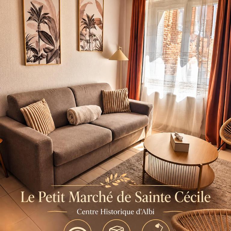 Le petit marché de Sainte Cécile- Centre historique Albi - Appartement 1 Chambre - 1