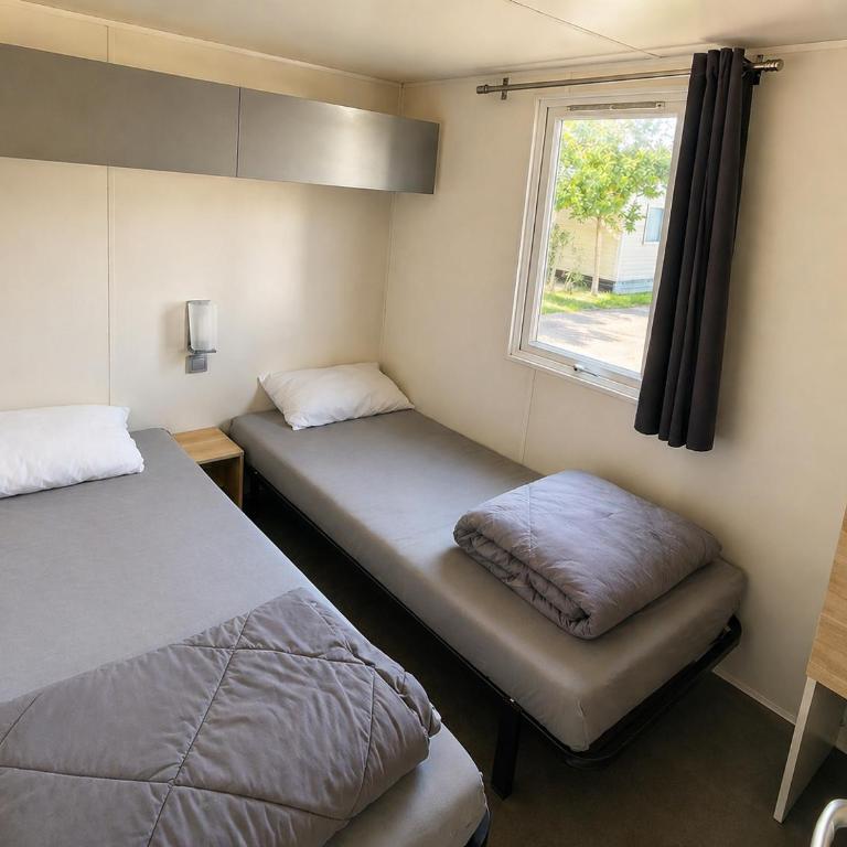 MOBILHOME 6-8 PERSONNES Camping LES VIVIERS 4 ETOILES CAP FERRET - Mobile Home - 5