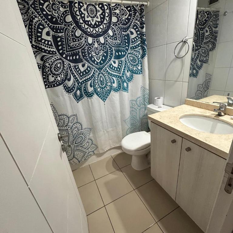 dpto camino agrícola - Two-Bedroom Apartment with Balcony - 3