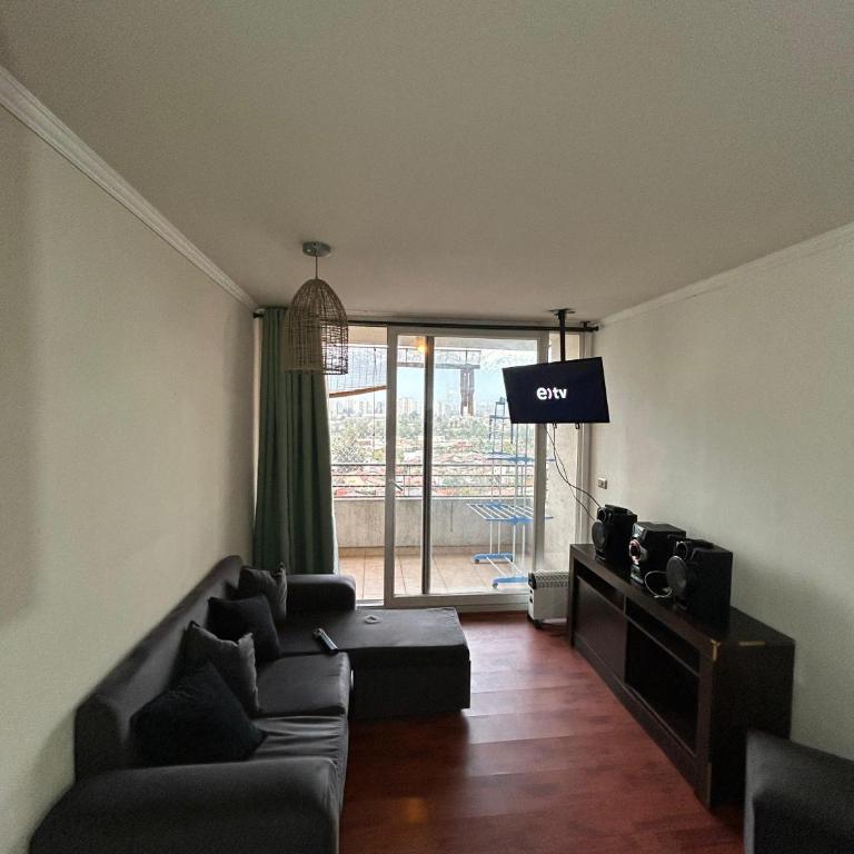 dpto camino agrícola - Two-Bedroom Apartment with Balcony - 8