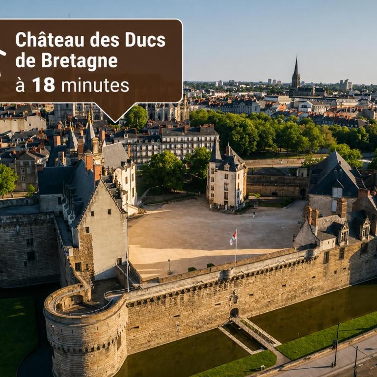 Le Cocon du Bord de Loire ! Appartement spacieux pour 6 personnes avec terrasse & parking - Apartment mit 3 Schlafzimmern - 15