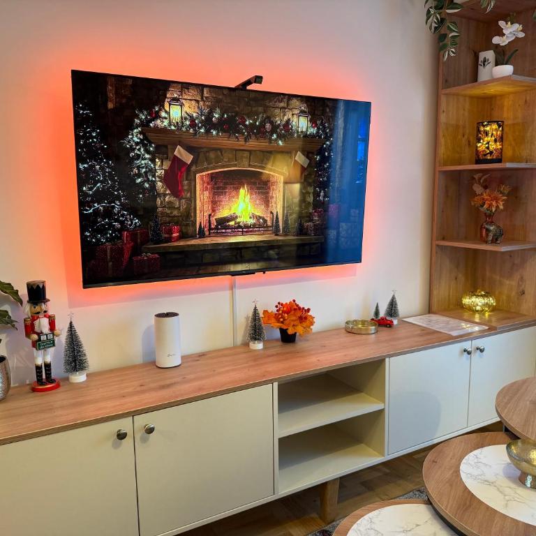 Apartmani Sofija - Apartman sa 1 Spavaćom Sobom, Balkonom i Pogledom na Grad - 13