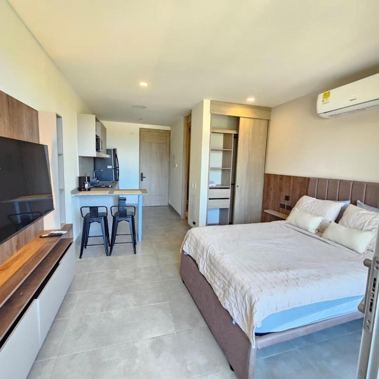 Exclusivo apartaloft con piscina en Santa Marta - One-Bedroom Apartment - 4