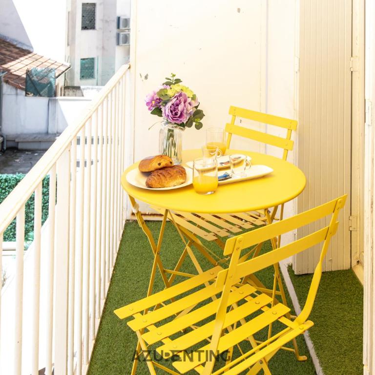 Azurenting - Studio Hoche - Clim - Balcon - Estudio con balcón - 5