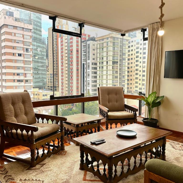 Departamento exclusivo con vista panorámica - Apartamento de 2 dormitorios con vistas a la ciudad - 3