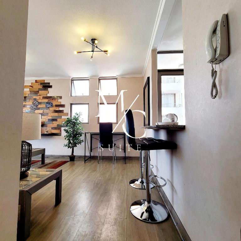 Disponibles Deptos Central, Uribe 305, Mall Plaza 1, 2 y 3 dormitorios. Parking, Wifi y Factura - Two-Bedroom Apartment with Terrace - 8