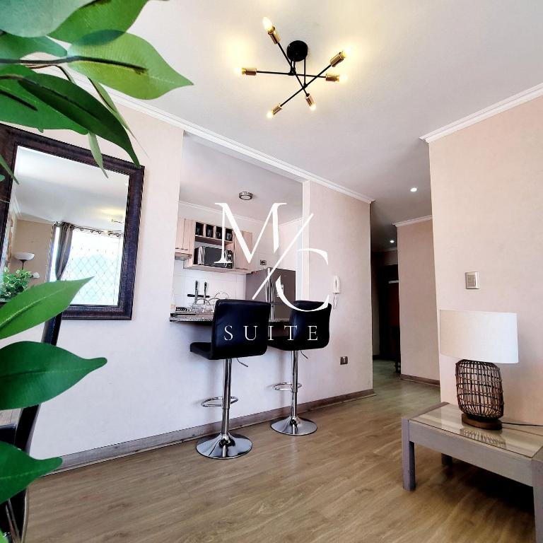Disponibles Deptos Central, Uribe 305, Mall Plaza 1, 2 y 3 dormitorios. Parking, Wifi y Factura - Two-Bedroom Apartment with Terrace - 6