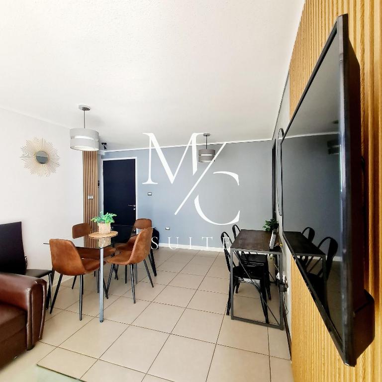 Disponibles Deptos Central, Uribe 305, Mall Plaza 1, 2 y 3 dormitorios. Parking, Wifi y Factura - Two-Bedroom Apartment with Terrace - 36