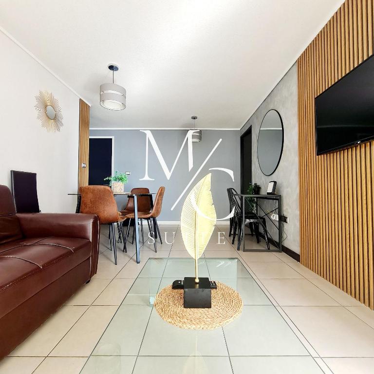 Disponibles Deptos Central, Uribe 305, Mall Plaza 1, 2 y 3 dormitorios. Parking, Wifi y Factura - Two-Bedroom Apartment with Terrace - 68