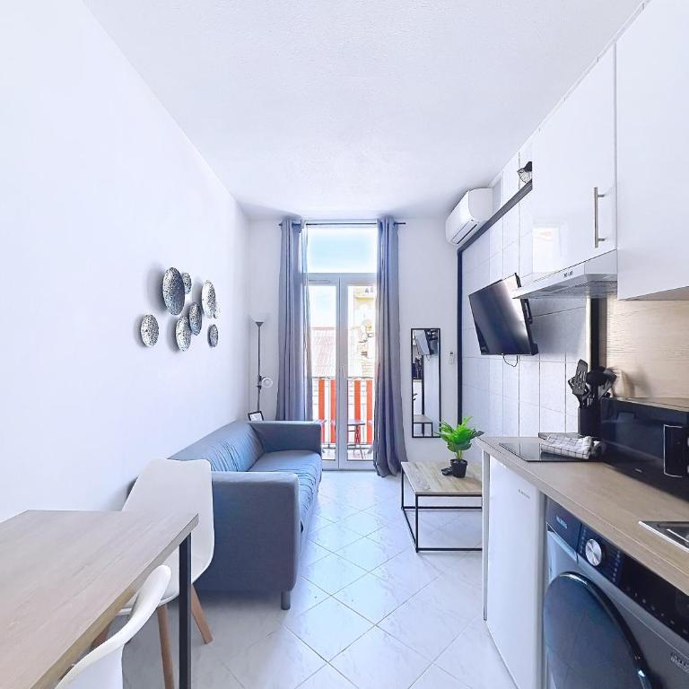 L'horloge II - 2 pièces - 15 min Palais - Cannes - Apartamento de 1 dormitorio - 2