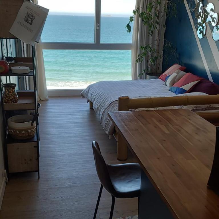 Studio vue mer, accès plage - Apartment mit 1 Schlafzimmer - 1