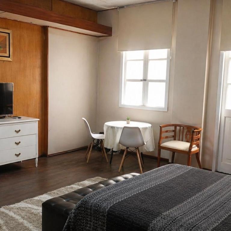 Habitación con balcón con vista al corazón de la ciudad - Estudio con balcón - 5