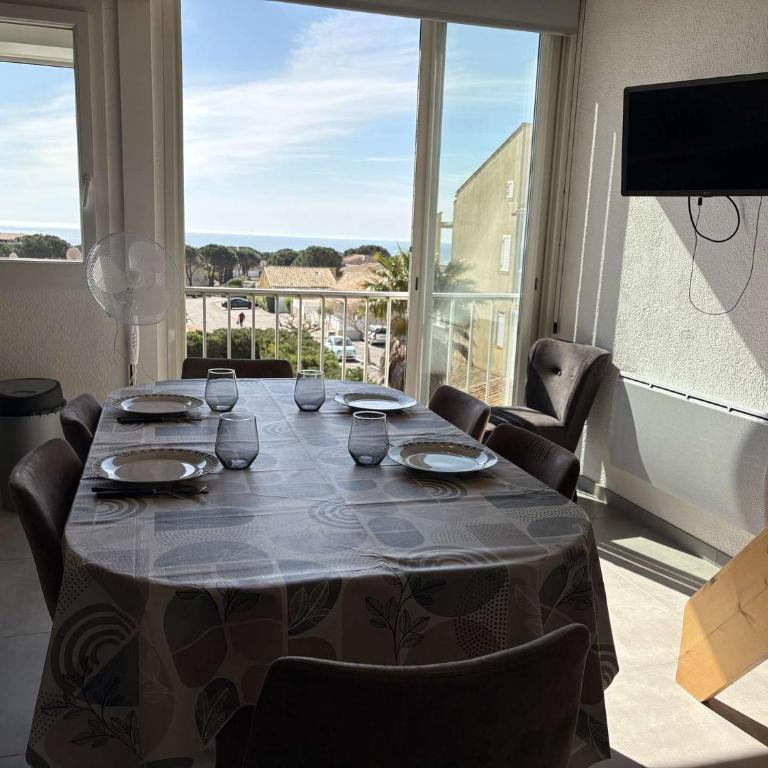SP490-B068 Appartement Studio Mezzanine 4 couchages SAINT PIERRE LA MER - Studio - 7
